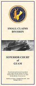 Judiciary of Guam Brochures